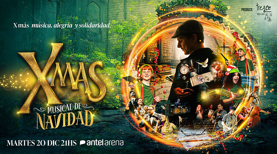 Cuenta regresiva para “Musical de Navidad XMás” , ¡ el único show navideño del  Uruguay!
