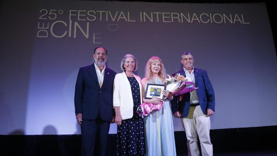 Cecilia Roth en el Festival de cine de punta del este