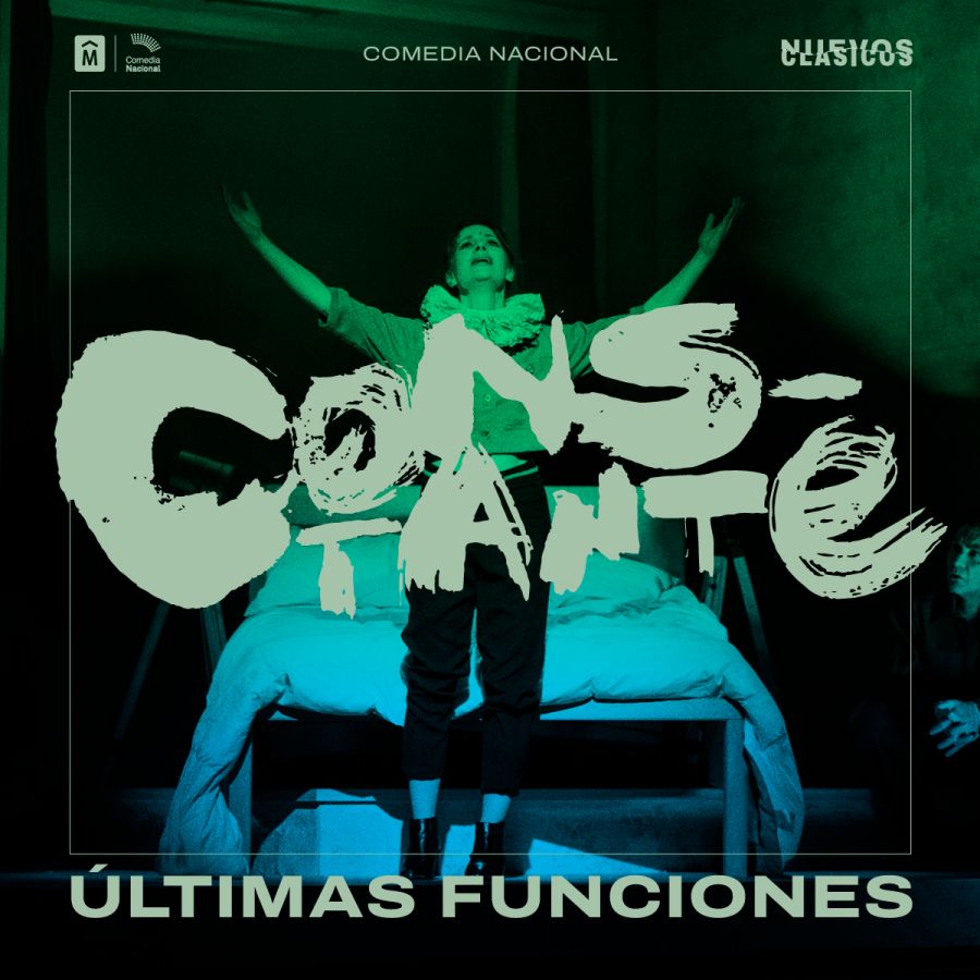 Últimas funciones en Sala Verdi de Constante, luego inicia gira internacional con 3 funciones en Chile