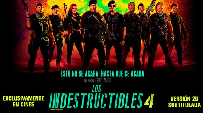 “Los Indestructibles 4” llegan a los cines de Uruguay el 21 de setiembre