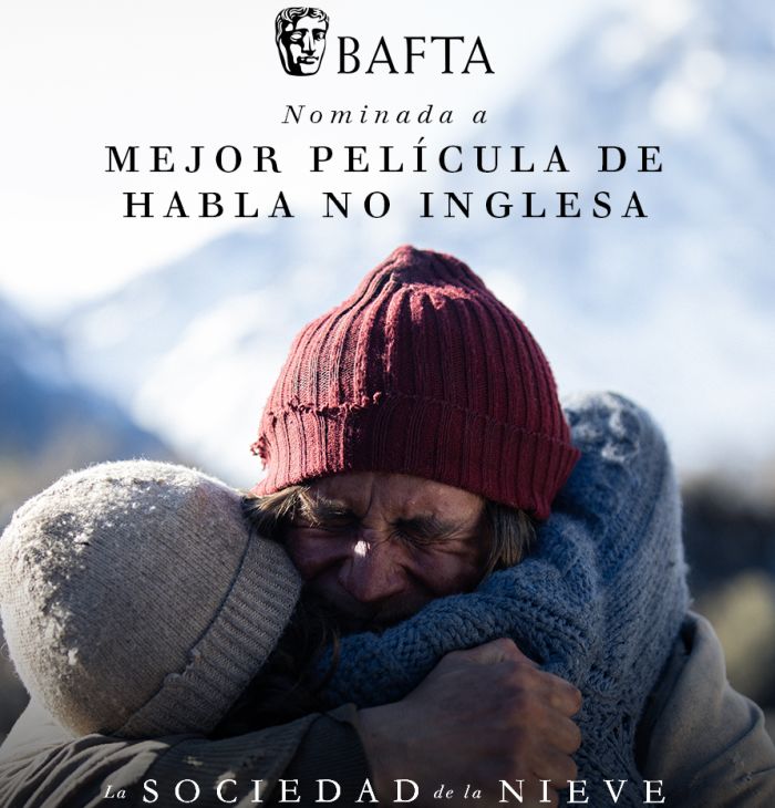 La Sociedad De La Nieve fue nominada al BAFTA