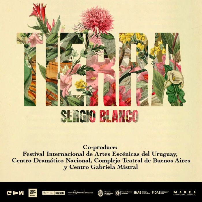 TIERRA de Sergio Blanco llega al Auditorio Nacional del SODRE con nueva temporada