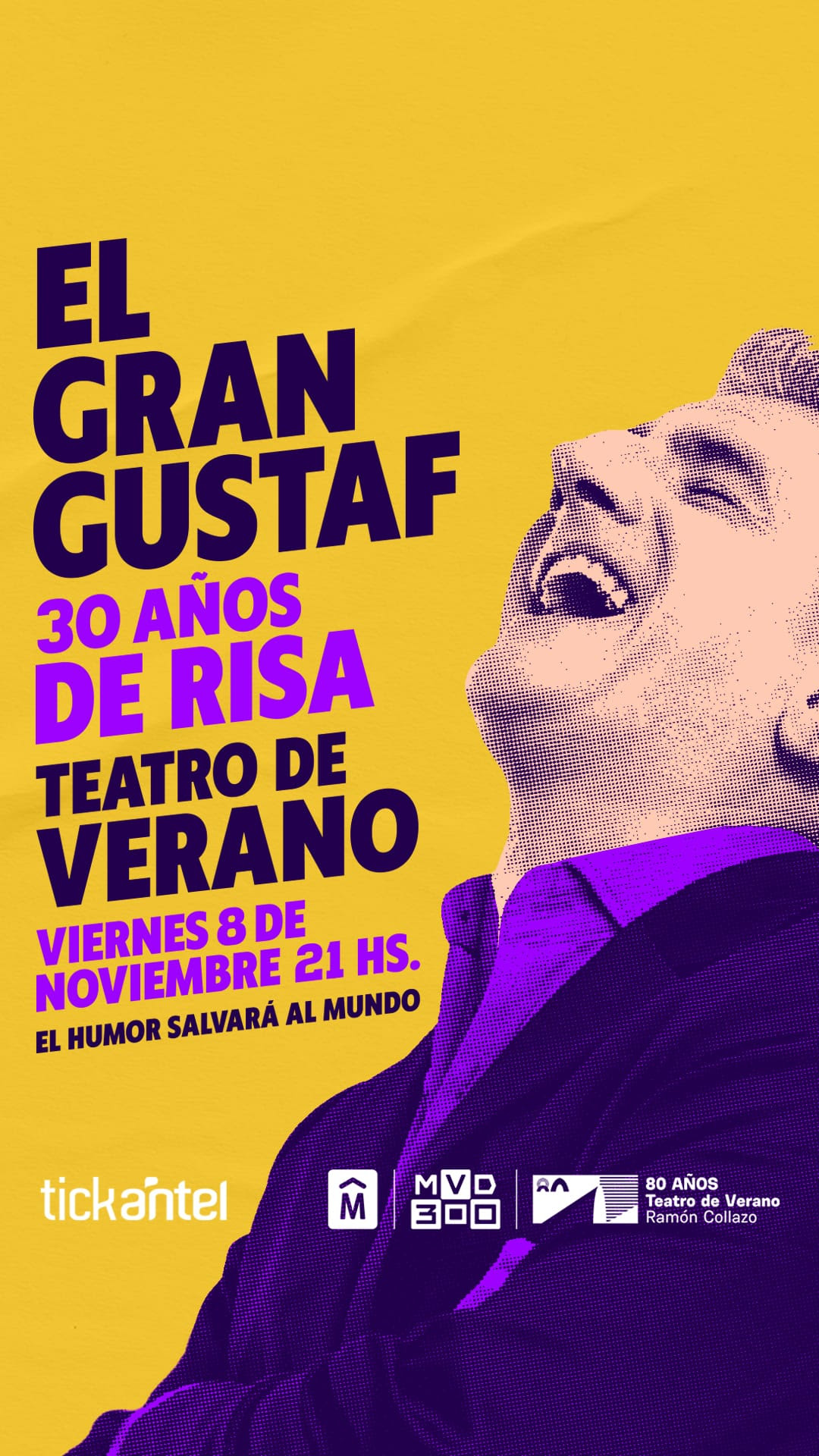 El Gran Gustaf celebra 30 años de risas