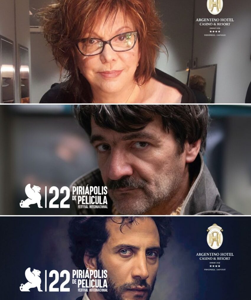 Rossetto, Troncoso y Cáceres homenajeados en Piriápolis de Película