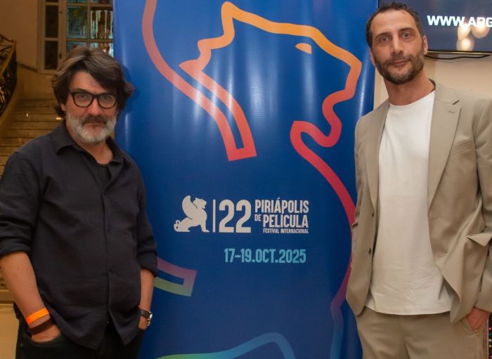Luciano Cáceres y César Troncoso en Piriápolis de Película. Galería de fotos