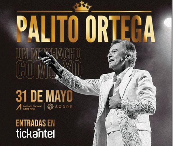 Palito Ortega vuelve a Uruguay con inolvidable show en el Auditorio del Sodre
